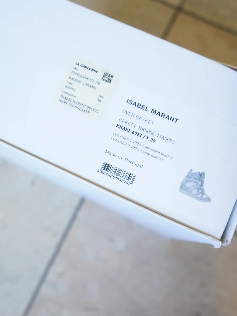 Isabel Marant Bekett Sneakers Khaki